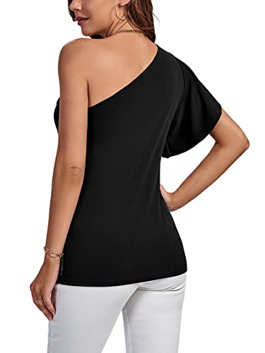 La mejor comparación de Blusa negra hombros de esta semana. 17 Imagen adicional