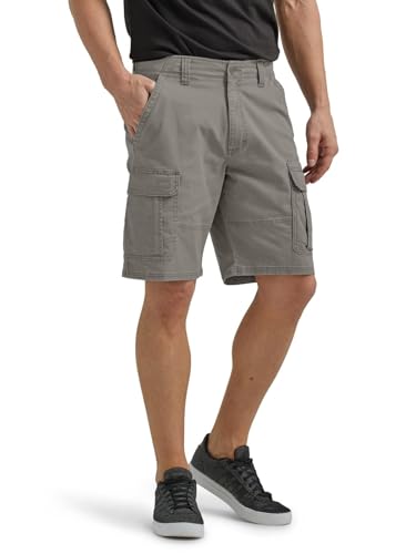 Image of AVANOVA Men's Cargo Shorts with Elastic Waist - Lightweight Cotton Casual Summer Shorts for Gym, Travel & Outdoor Wear | Multi-Pocket Comfy Fit Dailywear Bottoms ((Shorts 264)