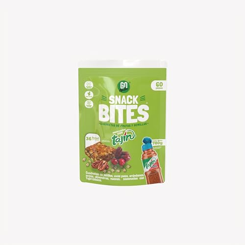 Lista de Tajines , listamos los 10 mejores. 38 Go Nutre Snack Bites. Cuadretas de Frutas y Semillas sazonados con Tajin. Bolsa de 780 gramos. 60 Bites por Paquete. (Libre de Sellos y Leyendas)