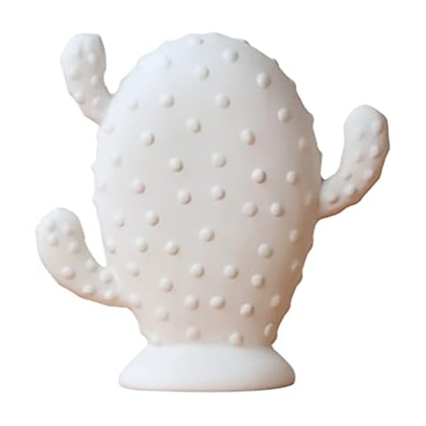 Garneck Keramik Kaktus Figuren Minimalistisch Weiß Kaktus Statue Porcelian Sammlung Kunst Skulptur Tischdekoration Cover