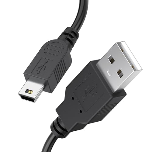 Vancle Cable Mini USB 2.0, Cargador de Datos de Alta Velocidad, 1M Cable Mini USB a USB para Xbox One/Manette PS3 / GoPro Hero/Canon EOS/Blue Yeti/Reproductor Mp3/4 (1m)