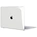 Produktbild TECOOL Hülle für MacBook Air 13 Zoll Retina 2018 2019 2020 (Modell: A2337 M1 / A2179 / A1932), Plastik Hartschale Schutzhülle Case für Neuen Apple MacBook Air 13,3 Zoll mit Touch ID - Transparent