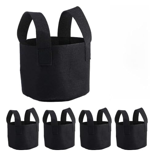 YDuupxe Sacchi per Piantare, Sacchetti per Piantare, Piantare Economicamente Verdure da Giardino (14 x 18 cm (1 gallone))