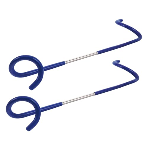 Yardwe 2pcs Multifunctional Camping Lamp Hook Lightweight Outdoor Hanger for Tent Lighting Easy Install Tent Pole Hook for Camping Hiking and Fishing Activities