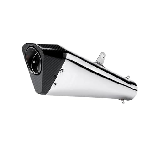 Tuyau d'échappement universel moto 60mm type Brock Penta pour S1000RR et Hayabusa