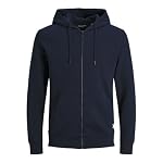 JACK & JONES Male Kapuzenjacke Einfarbig Kapuzenjacke – Bild 2