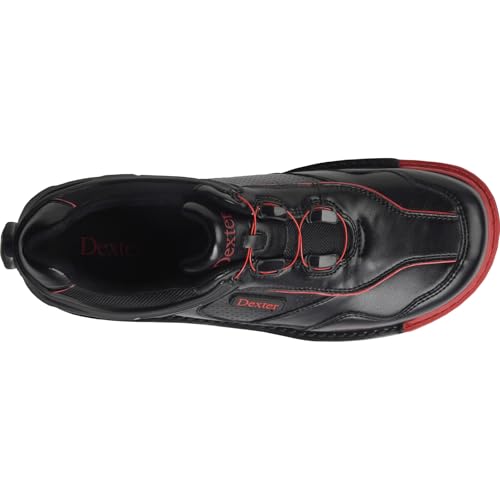Image of Dexter Men's SST 6 Hybrid BOA Right Handed Bowling Shoes - Available in Medium and Wide Width - Interchangeable Slide Sole and Heels - for Right Handed Bowlers Only