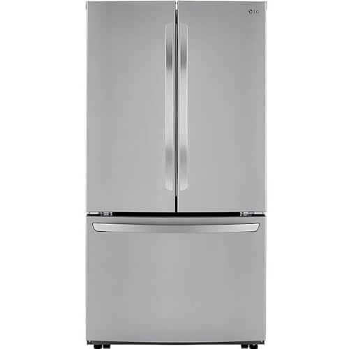 LG 29 cu. ft. 3-Door French Door Refrigerator in Stainless Steel with Door Cooling+ and Internal Ice Dispenser LRFCS29D6S on Fridge.com