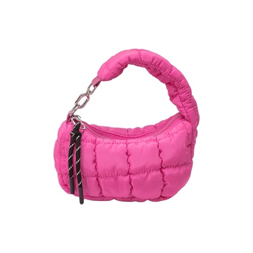 Women Puffer Handbag Purse Trendy Solid Color Underarm Bag Cute Shoulder Bags for Travel Daily Birthday Present