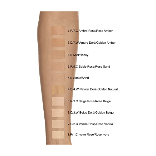 L'OREAL Paris True Match Liquid Foundation - 6N | Honey | Skincare Infused with Hyaluronic Acid |SPF 17 - Image 2