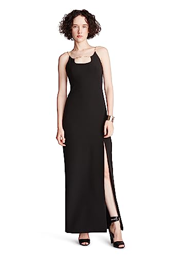 Amazon.com: HALSTON Women's Alli Gown in Stretch Crepe, Black : Clothing,  Shoes & Jewelry