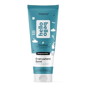 Hello Bello Fragrance Free Everywhere Balm | Dermatologist-Tested, Hypoallergenic, Soothing & Ultra-Mild on Sensitive…