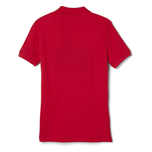 Image of French Toast Girls' Short Sleeve Stretch Pique Polo Shirt