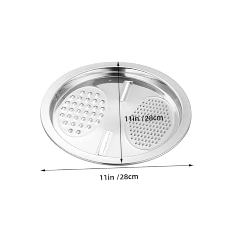 Rallador y Cortador Multiusos de Acero Inoxidable 2 Piezas miniatura 2