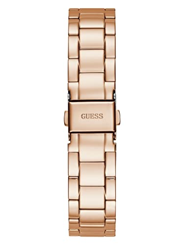 Image of Guess Round 36mm Rose Gold Dial Analog Women Watch - GW0307L3