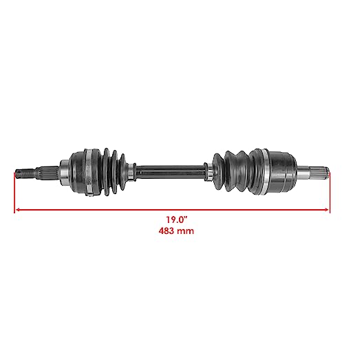 image for Caltric Front Left and Right Complete Cv Joint Axles Compatible with H
