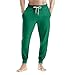 FQZWONG Men's Pajama Pants Lightweight Print Loungewear Comfy Jogger Sleep Pant Casual Pj Bottoms with Drawstring Pockets（3-Green,XX-Large