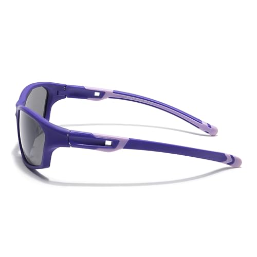Image of Voyage Wrap Around UV Protected & Polarized Sunglasses for Kids