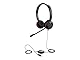 Jabra Evolve 30 II, Microsoft Teams zertifiziertes Stereo-Headset mit Anrufsteuerung, Mikrofon mit Geräuschunterdrückung, LED-Anzeigen, hervorragende Klangqualität, USB-C/A, Schwarz