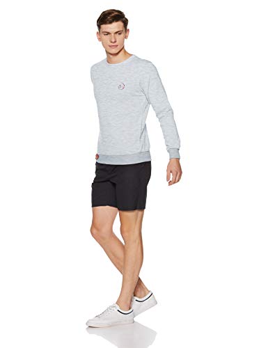Image of Qube By Fort Collins Men Fleece Round Neck Sweatshirt
