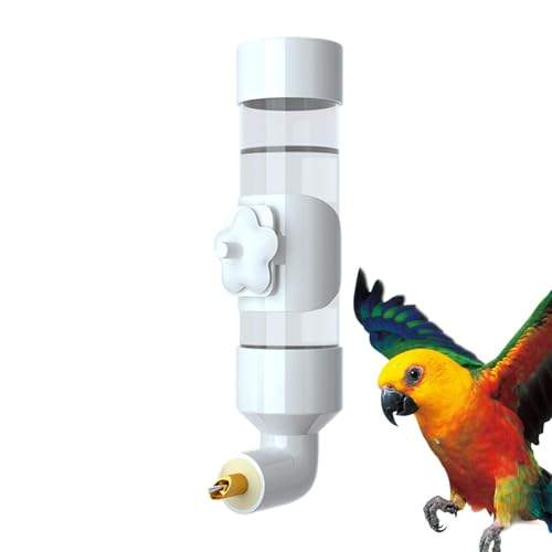 ̐tB[_[ - ݂艺ꂽANP[ẄҁA[\Ȑ| Parakeet Canary Cockatiel Lovebirds Parrot Hydration Dispenser for Bird Cage Pet Drinki