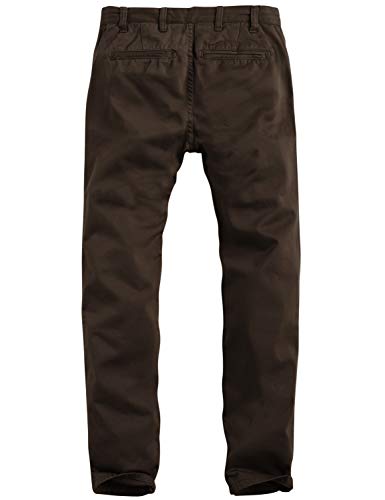 Image of Match Mens Regular-Fit Casual Flat Front Chino Pants