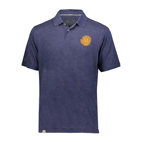 Holloway NBA Memphis Grizzlies Repreve® Eco Polo - Sustainable Moisture-Wicking Shirt for Activewear & Casual Wear Multi