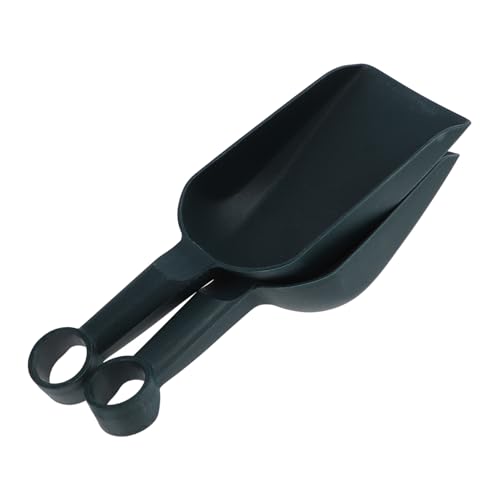 Mipcase Ensemble D'outils à Main pour Truelles de Jardin 2 Pelles en Plastique Légères pour Creuser Transplanter Et Couper Les Racines Facilement pour Une Utilisation en Extérieur