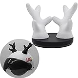 Decoración de personalidad del casco: los cuernos de diablo están hechos de plástico ABS de alta calidad y son fáciles de fijar a cualquier casco de motocicleta. Son perfectas para cualquier evento en el que quieras lucir como el niño más guay en el bloque. Este casco es una gran adición a cualquier atuendo de cosplay. Los cuernos están hechos de espuma suave y se fijan a la parte superior del casco. Este pequeño casco es perfecto para cosplay y disfraces de Halloween.