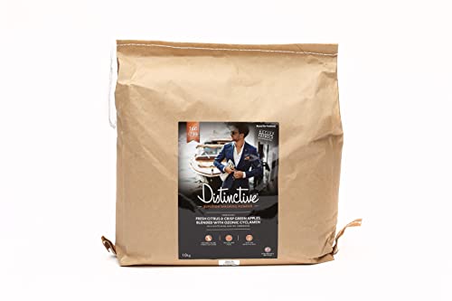Distinctive Detergente biológico con fragancia masculina, el mejor detergente en polvo, fragancia de cítricos energizantes masculinos de lujo y manzanas verdes crujientes, 10 kg, 166-249 lavados