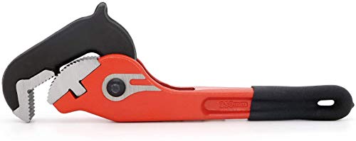 GETUHAND 10-Inch Self-Adjusting Rapid Grip Pipe Wrench, Ratchet Plumbing Wrench, Heavy Duty Quick Multi-function Wrench Forceps for craftsman & plumbers - Thumbnail 2