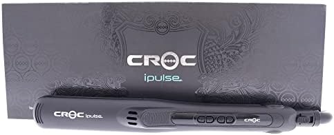 Amazon.com: CROC Ipulse plancha alisadora de pelo con placas de turmalina  de cerámica profesional de doble voltaje, perfecta para todo tipo de  cabello (vibración de pulso) : Belleza y Cuidado Personal