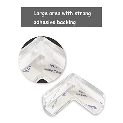 Image of 20PCS Corner Protector for Baby Baby Corner Protector Guards Table Corner Furniture Guards Proof Corners and Edges Protector & Bumper to Cover Sharp L-Shaped