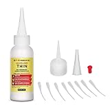 STARBOND N/O-05 Odorless Thin, Premium CA Super Glue - Foam Safe INFILTRANT Plus Extra Cap and micro