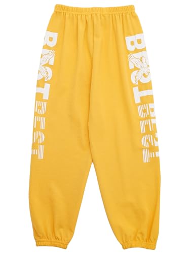 Kaerm Child Boys Jogger Pants Girls Elastic Waist Trousers Sweatpants Athletic Workout Sports Pants Sportwear4