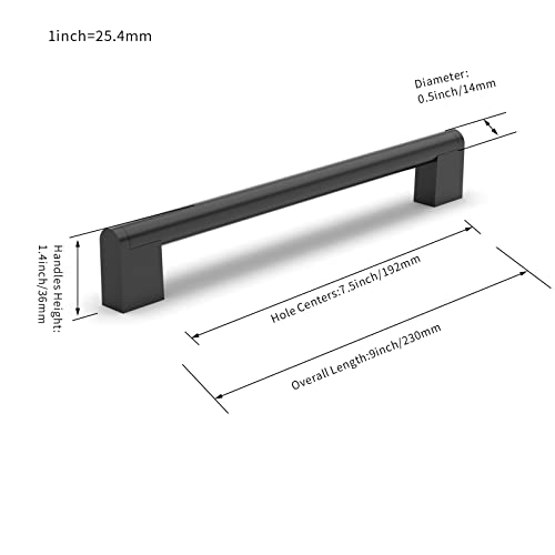 FURNIWARE 10 Pack Cabinet Pulls, Hardware Drawer Handles, Stainless Steel Kitchen Cabinet Door Handles Pull - Image 4