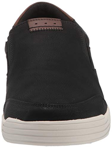 Nunn Bush Men Kore City Walk Moccasin Toe Sneaker Style Slip On Loafer Shoe, Black, 11 W Us #TOP1