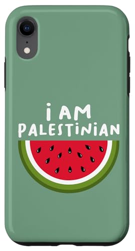 Carcasa para iPhone XR Palestina Soy Palestina Sandía Palestina Solidaridad