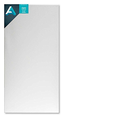 Art Alternatives Classic Cotton Stretched Canvas, Gallery, 1-3/8 in Profile, 18 in x 36 in