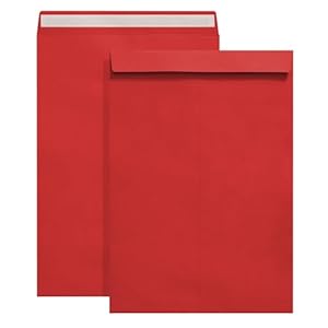 Tanshuqin Katalogumschläge Rot, 50 Stück