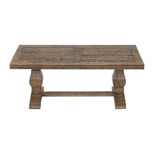 Martin Svensson Home Napa Coffee Table - Reclaimed Natural Finish - Farmhouse Style - Living Room Centerpiece