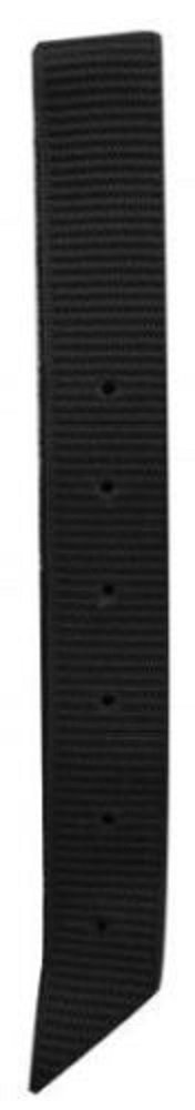 Showman 2 Ply Premium Nylon Off Billet Strap Horse Western Barrel Saddle (Black)