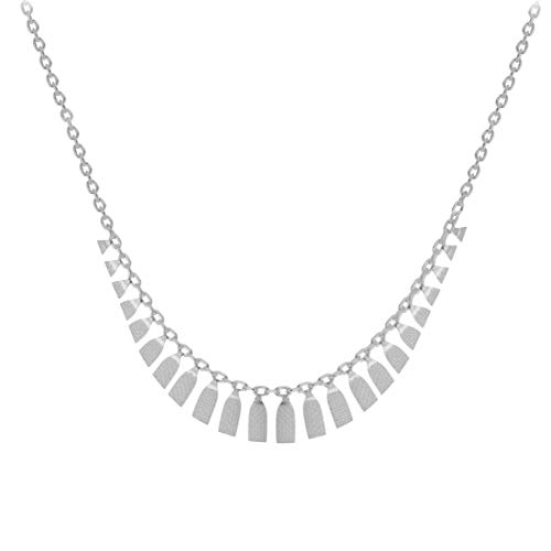 Collier ajustable style Cléopâtre en argent pour vos soirées