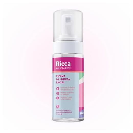 Ricca Espuma de Limpeza Facial
