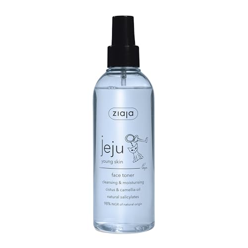 Ziaja Jeju tónico facial, calma e hidrata la piel, 200ml