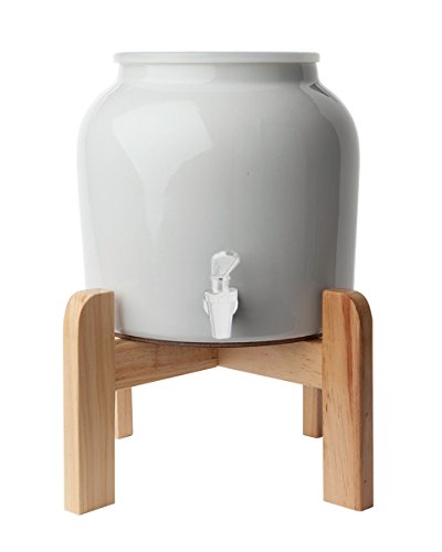 New Wave Enviro Porcelain Water Dispenser WHITE, 2.5-Gallon(single)