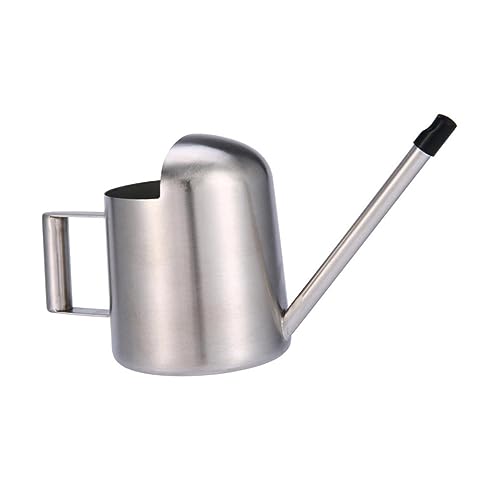 OFFSCH Regadera Inoxidable con Boquilla Diseño Portátil para Riego de Plantas Interior y Exterior Herramienta de Jardinería Fácil de Llenar y Usar