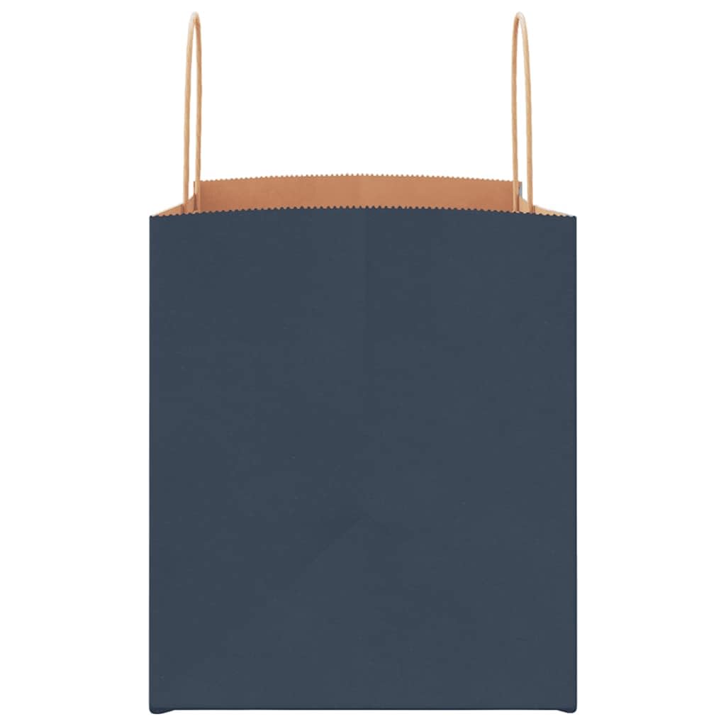 Bolsas de papel azul 250 piezas 32 x 22 x 24 cm