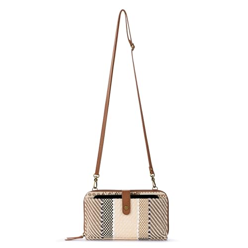 Image of Sakroots Smartphone Crossbody Purse - Women's Cellphone Bag & Wallet For Everyday - Convertible Wristlet With Zipper