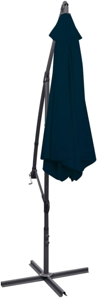Cantilever Umbrella,Outdoor Sun Shade,Offset Umbrella,Outdoor Umbrellas,Patio Umbrella,Table Umbrella,Awnings for Patio,Picnic Umbrella,for Deck, Lawn,Yard,Porch, 118.1" Green